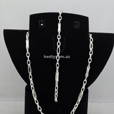 925 ayar Kişi Gümüş Dest Versace Modeli – No.3384
