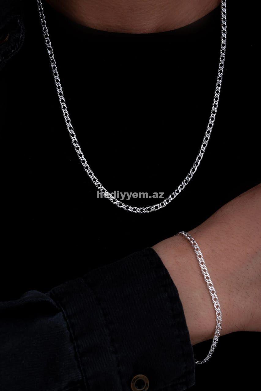 925 ayar Kişi Gümüş Dest Modeli – No.3401