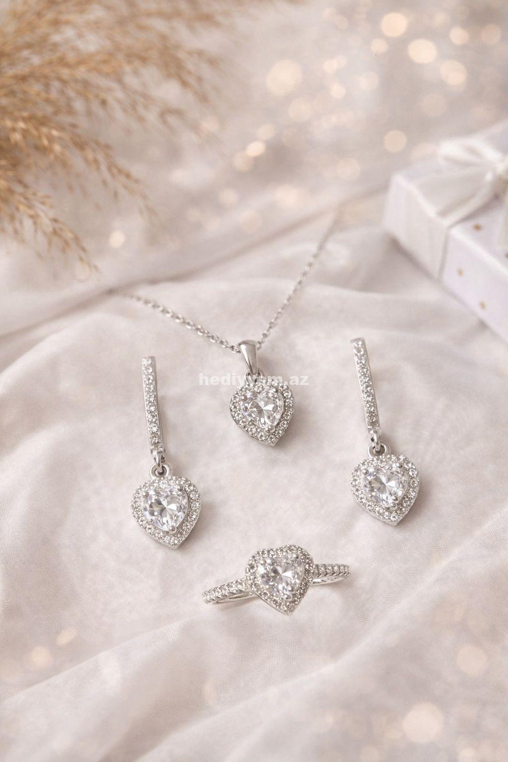 925 ayar QAdin Gümüş Dest Modeli – No.3406