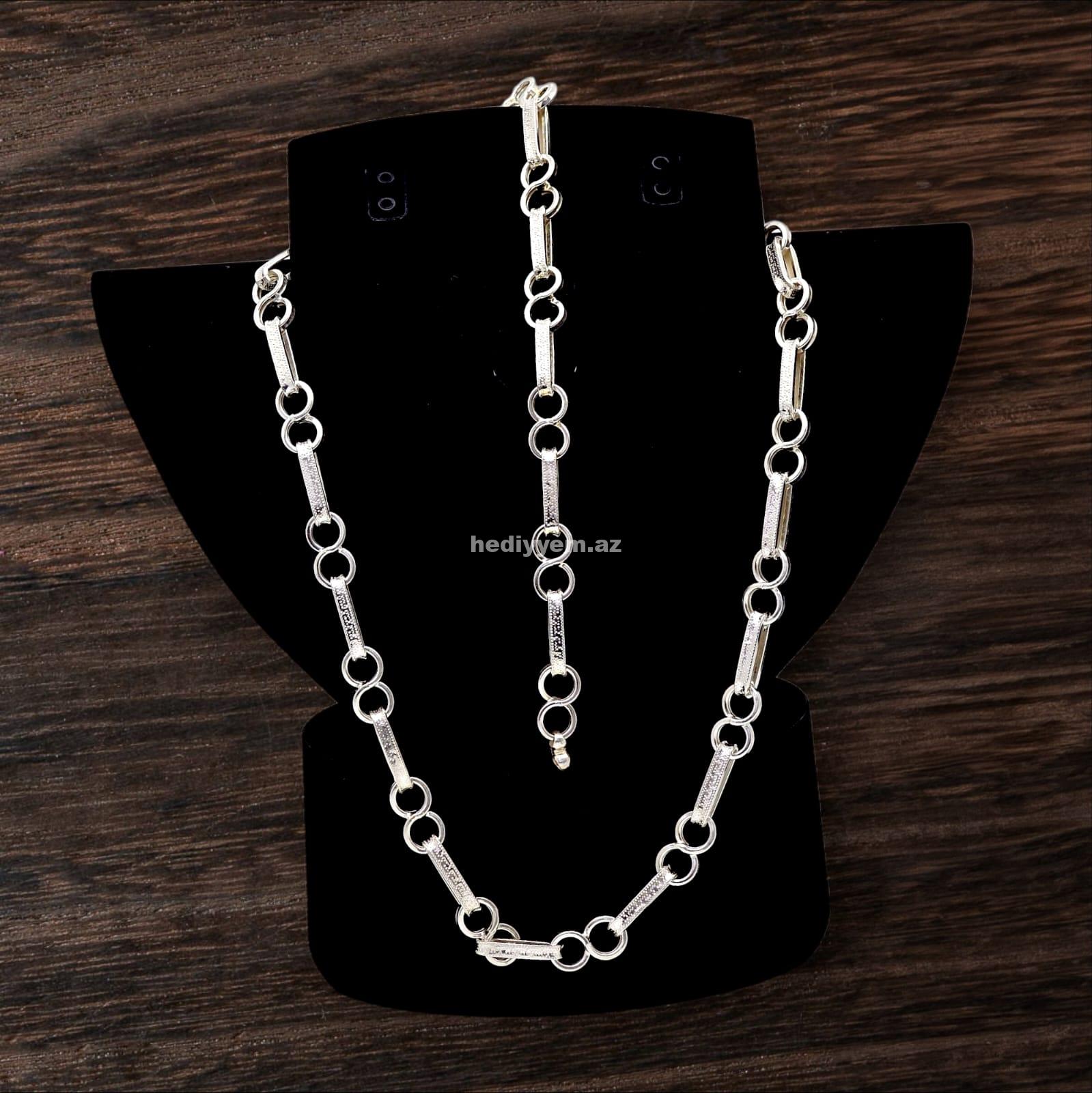 925 ayar Kişi Gümüş Dest Versace Modeli – No.3385