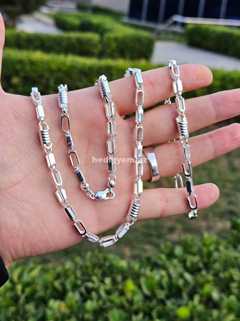 925 ayar Kişi Gümüş Dest Versace Modeli – No.3397