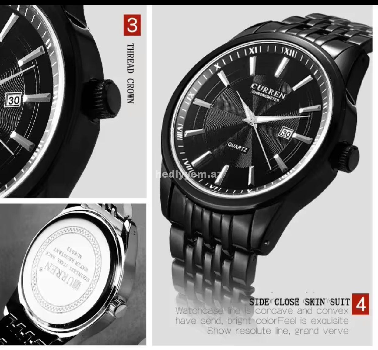 Curren Orijinal Kişi Qol Saati – No.3368