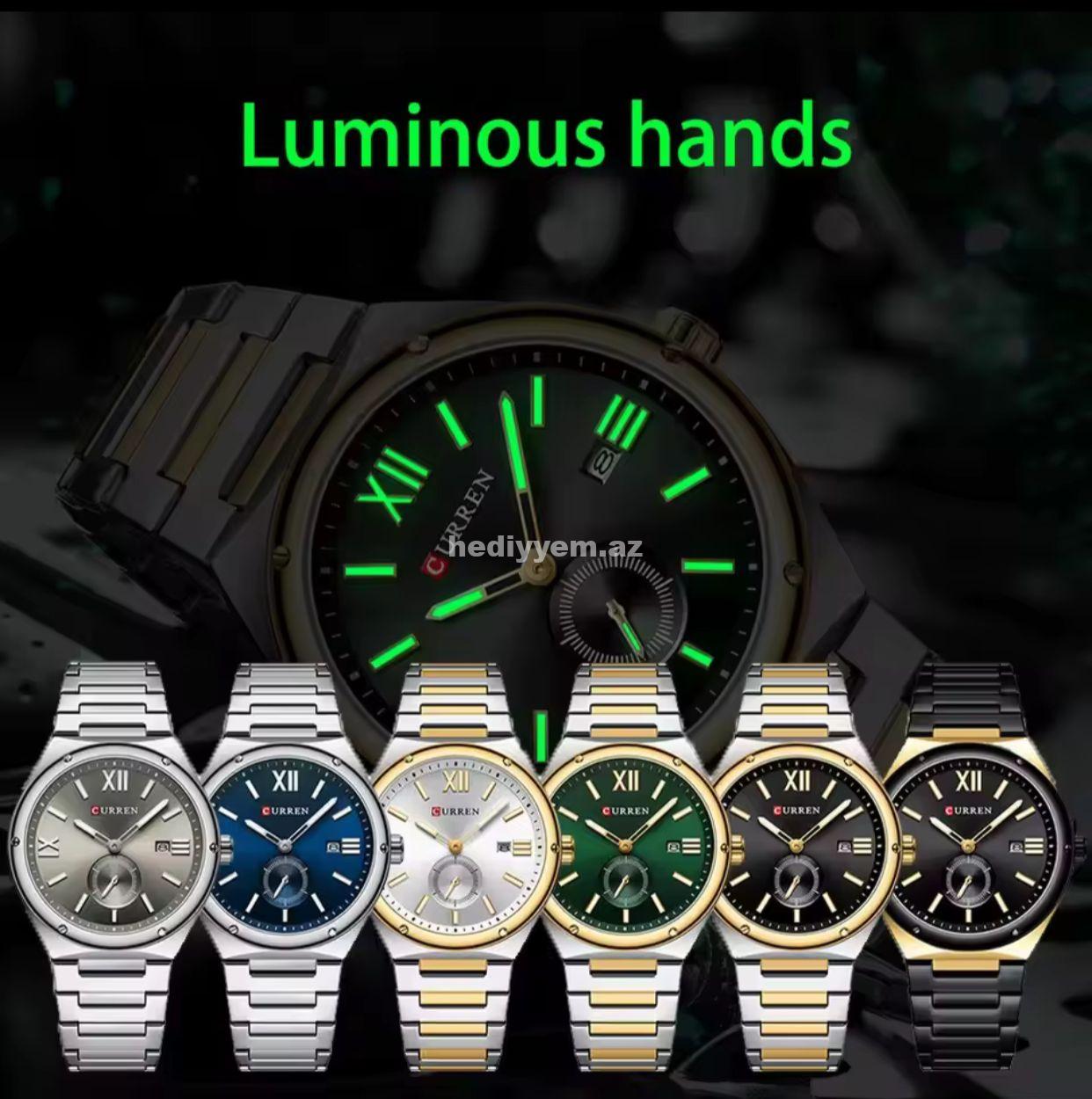 Curren Orijinal Kişi Qol Saati – No.3707