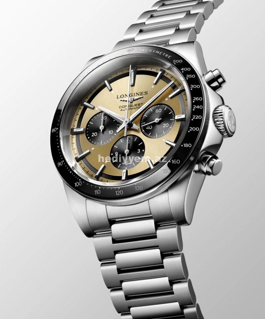Longines Conquest Chronograph Qol Saati