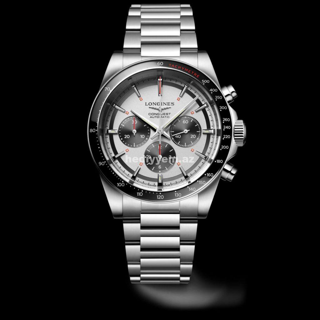 Longines Conquest Chronograph Qol Saati