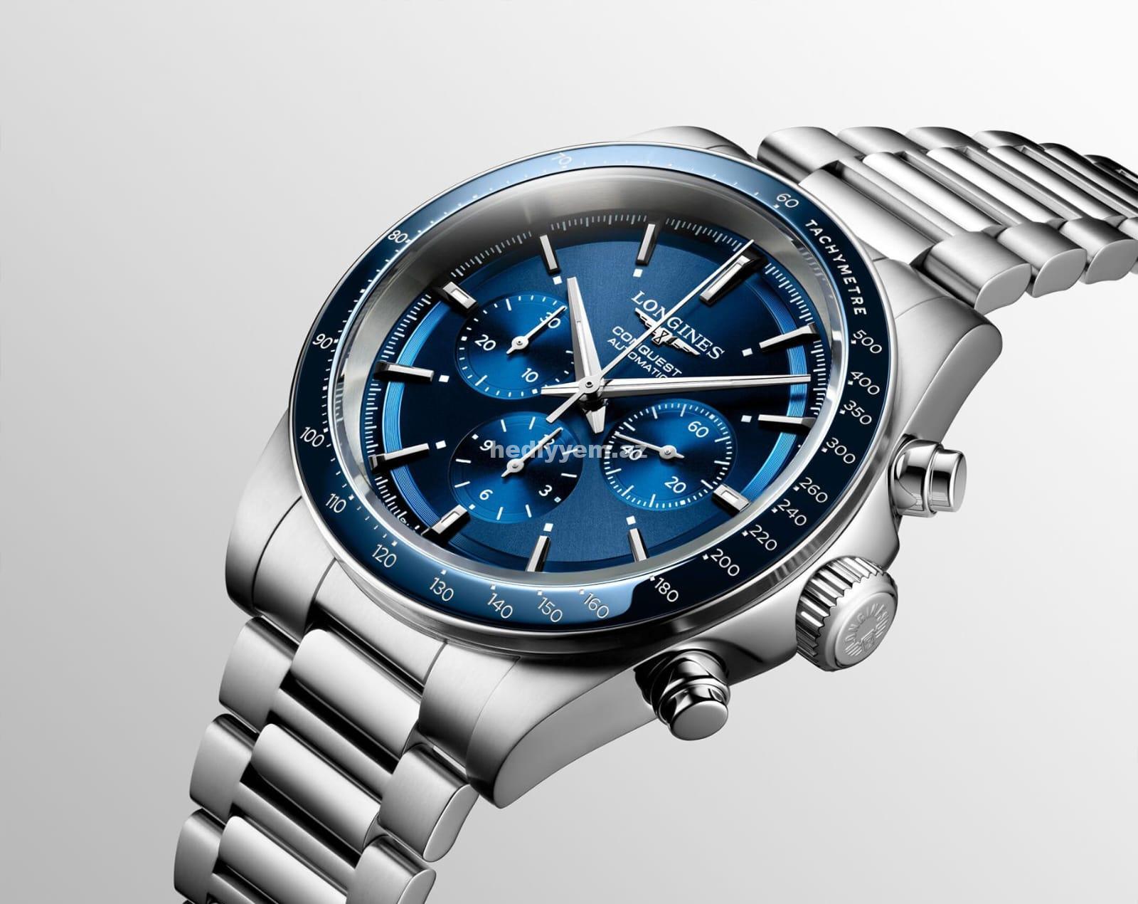 Longines Conquest Chronograph seriyası Saat