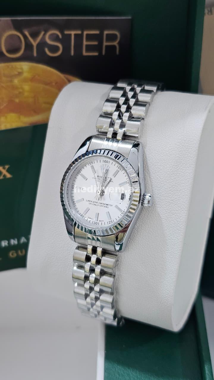 ”Rolex” markasi Qadin Qol Saati Avro zamok