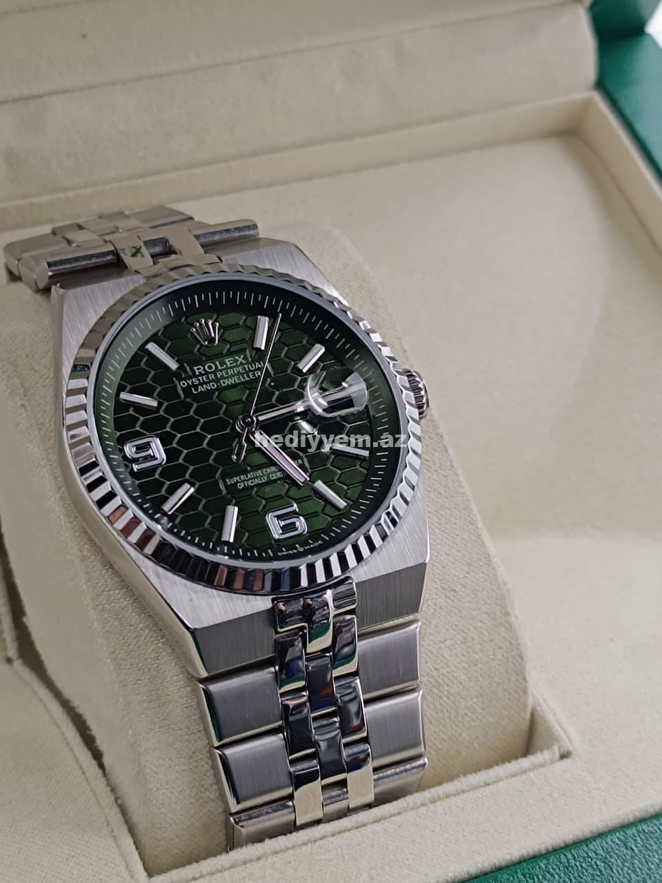 Rolex Land-Dweller Kişi Saati Avtomexanika