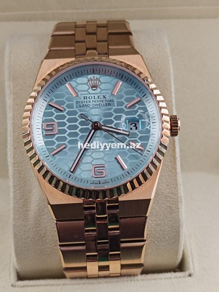 Rolex Land-Dweller Kişi Saati Avtomexanika
