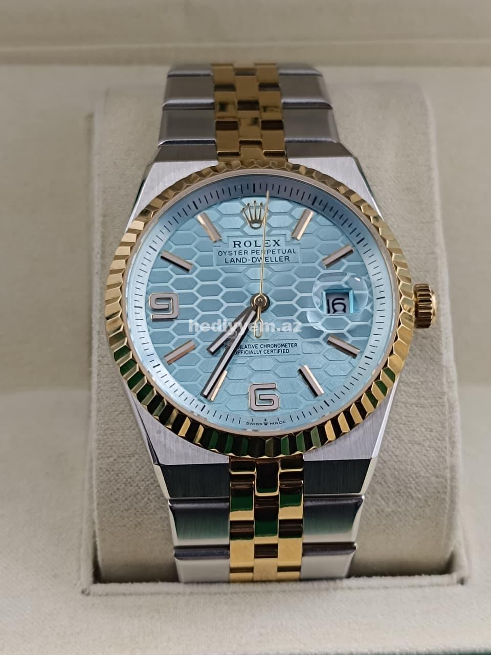 Rolex Land-Dweller Kişi Saati Avtomexanika