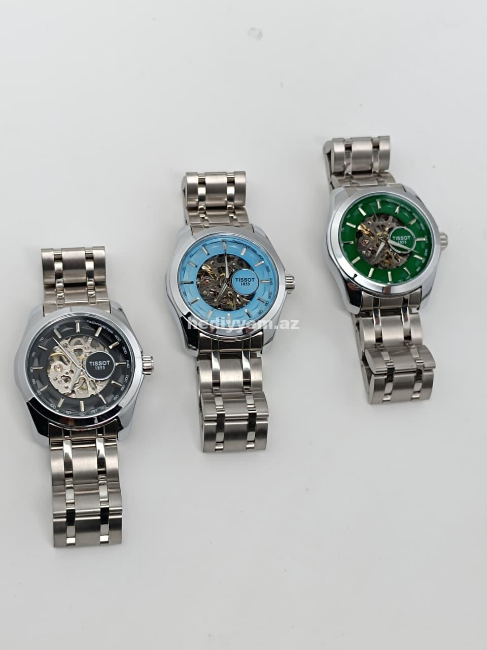 TİSSOT Skelton Kişi Saati Avto mexanika Euro kilit