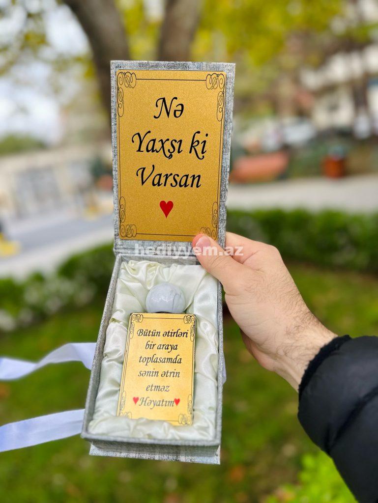 İstəyə uyğun yazılı Qablaşmalı Ətir (deluxe) – No.3432