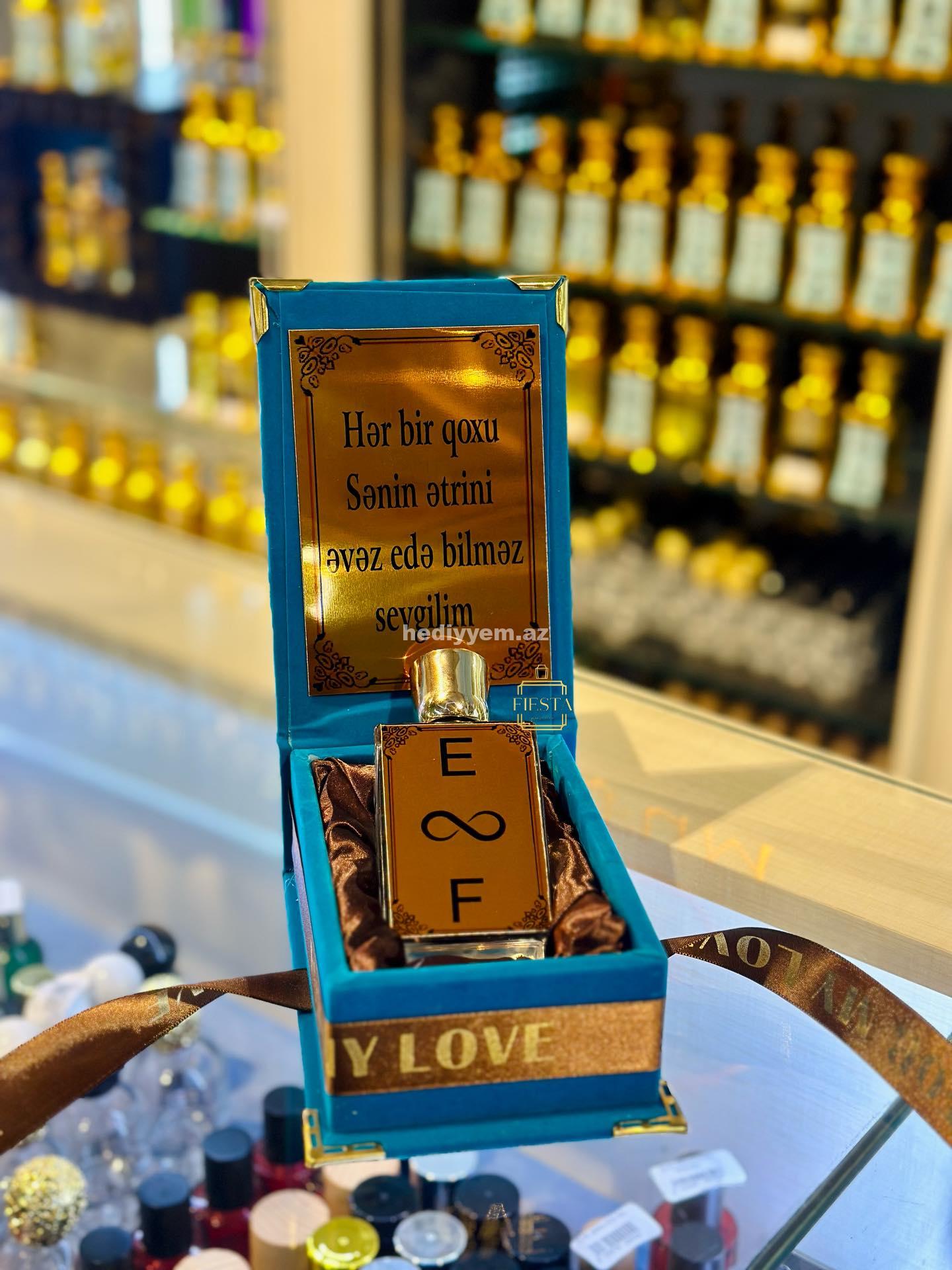 İstəyə uyğun yazılı Qablaşmalı Ətir (deluxe) – No.3431