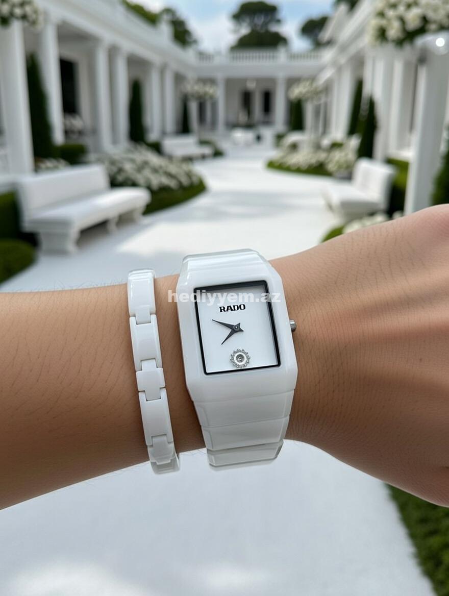 Rado Jubile Modeli Qadin Saati + Qolbag