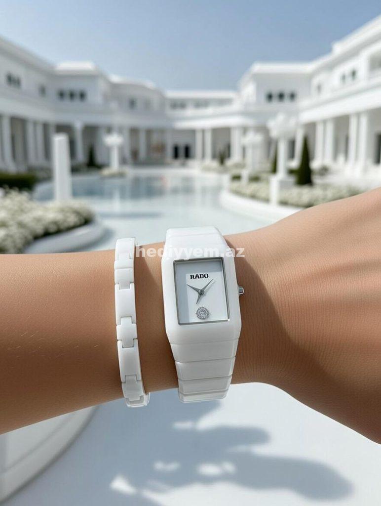 Rado Jubile Modeli Qadin Saati + Qolbag