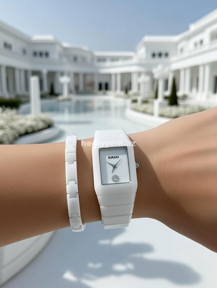 Rado Jubile Modeli Qadin Saati + Qolbag