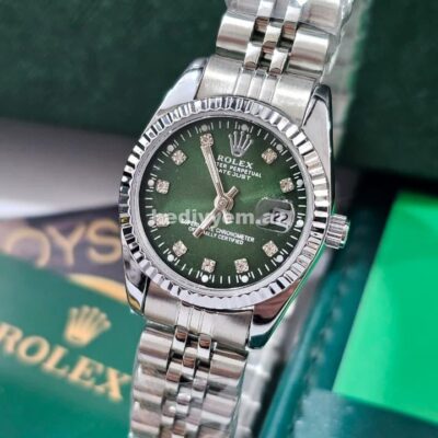 ”Rolex” Qadin Qol Saati Avro zamok Əla keyfiyyət