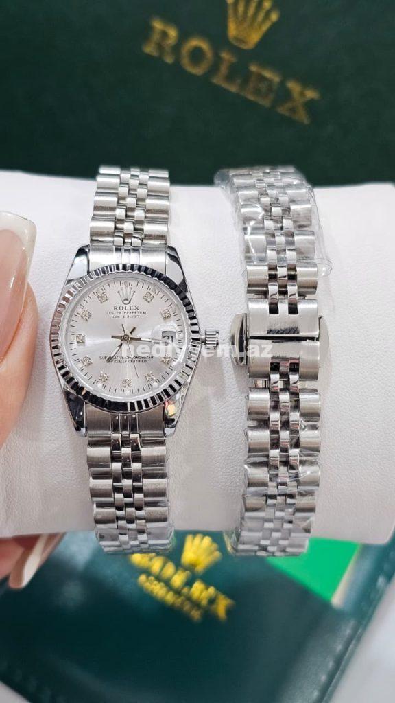 ”Rolex” Qadin Qol Saati Avro zamok Əla keyfiyyət