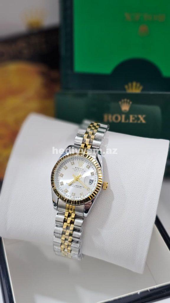 ”Rolex” Qadin Qol Saati Avro zamok Əla keyfiyyət