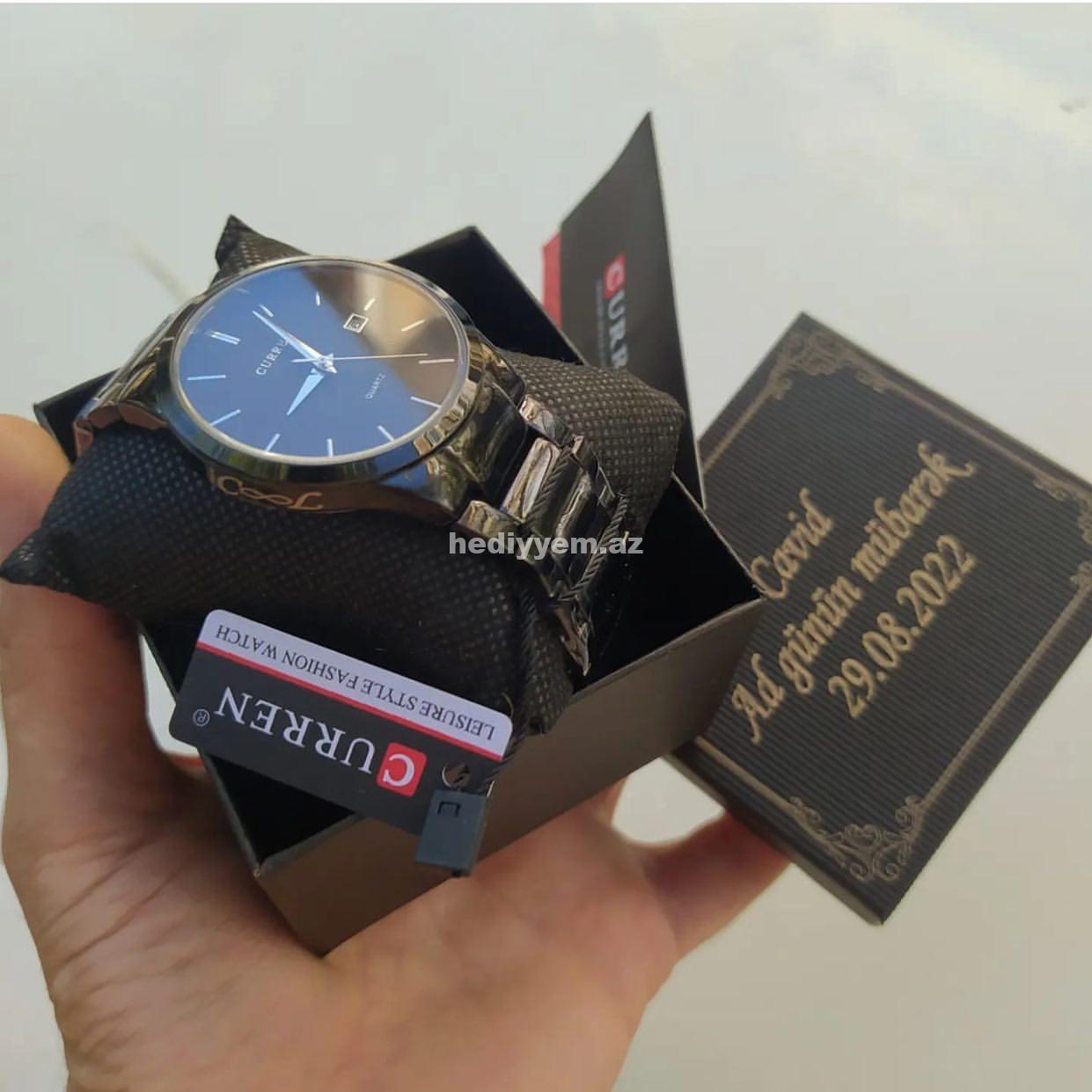 Curren Model Orijinal Kisi Saati