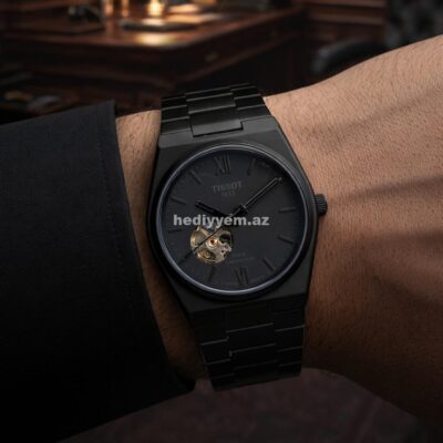”Tissot” PRX Black Edition Kisi Saati