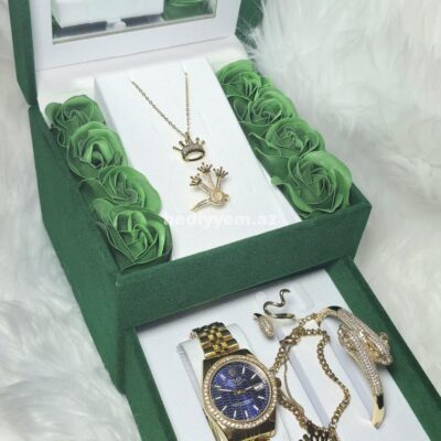 Rolex Takım Qadin Saati Rəngi getmir – No.3419