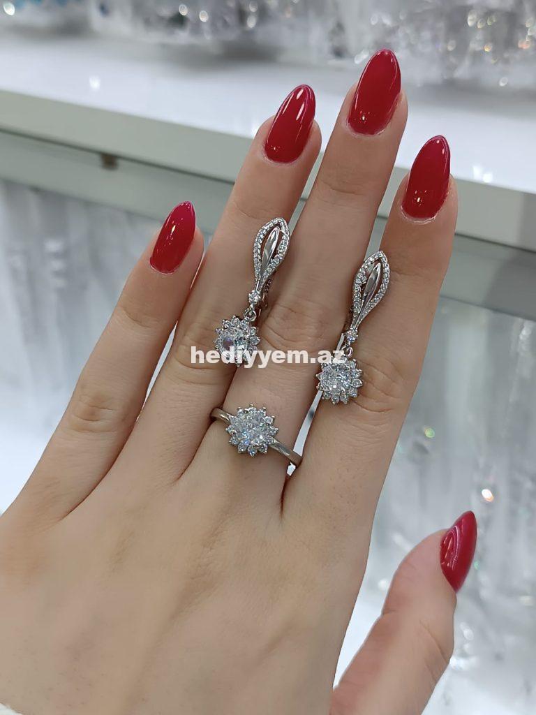 925 ayar Qadin Gümüş Dest – No.3496