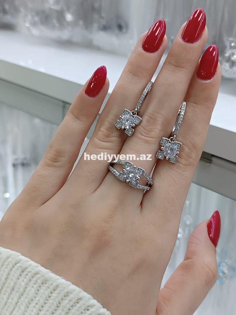925 ayar Qadin Gümüş Dest – No.3496