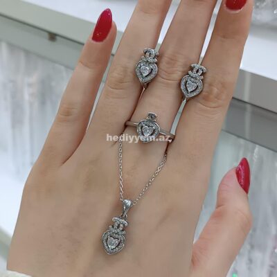 925 ayar Qadin Gümüş Dest – No.3496