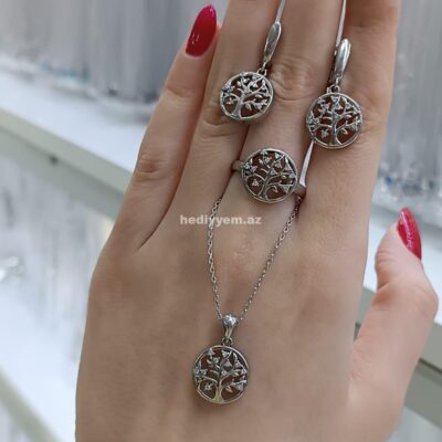 925 ayar Qadin Gümüş Dest – No.3496