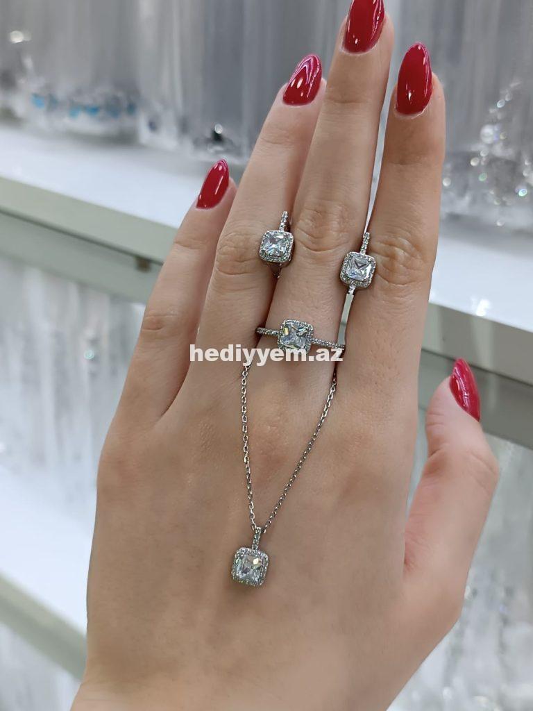 925 ayar Qadin Gümüş Dest – No.3496