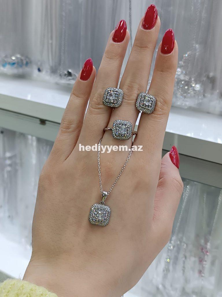 925 ayar Qadin Gümüş Dest – No.3496