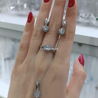 925 ayar Qadin Gümüş Dest – No.3496