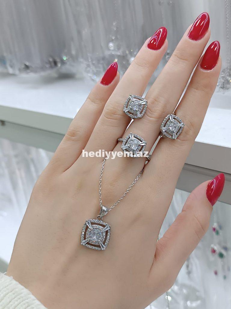 925 ayar Qadin Gümüş Dest – No.3496