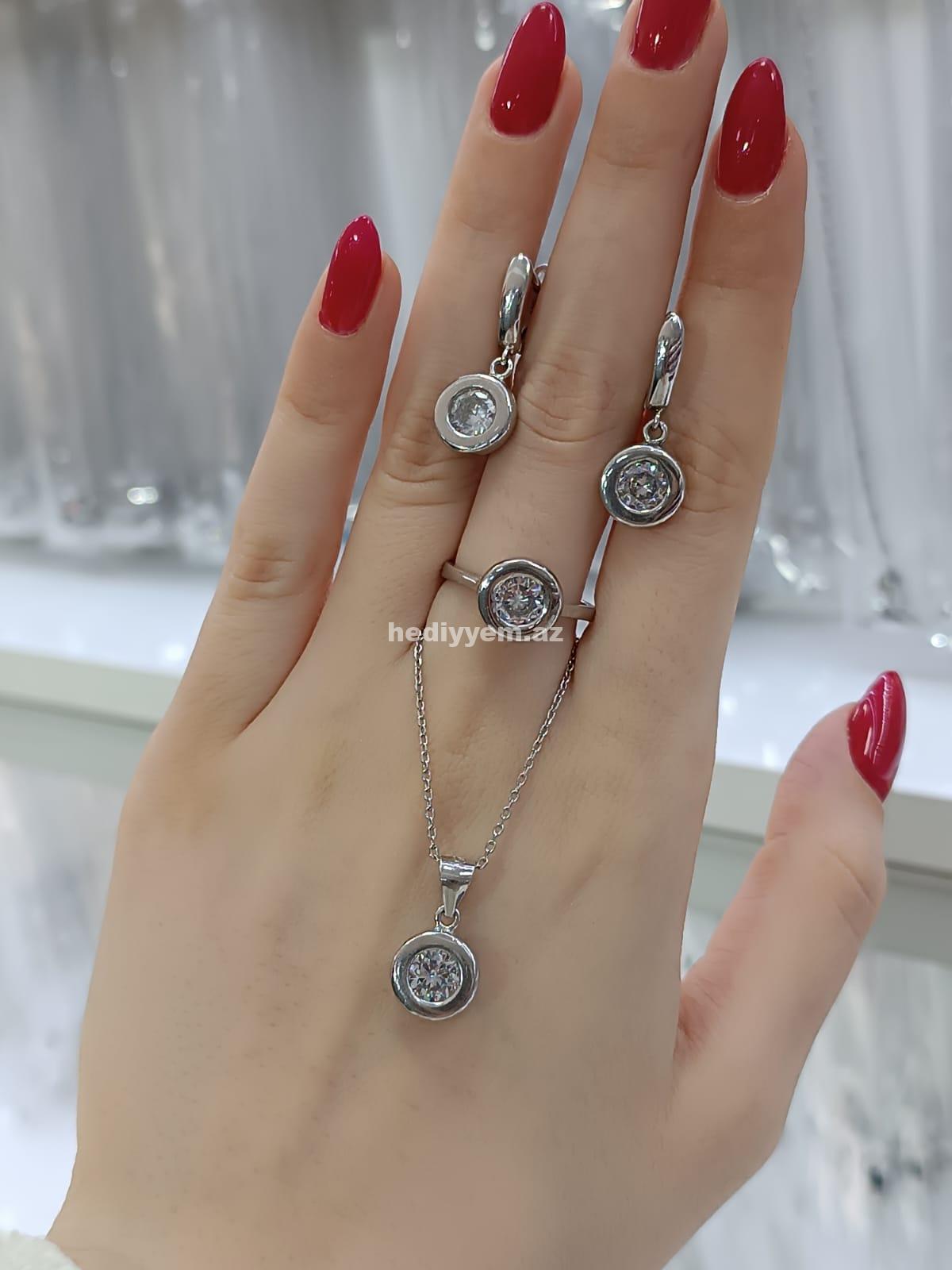 925 ayar Qadin Gümüş Dest – No.3496