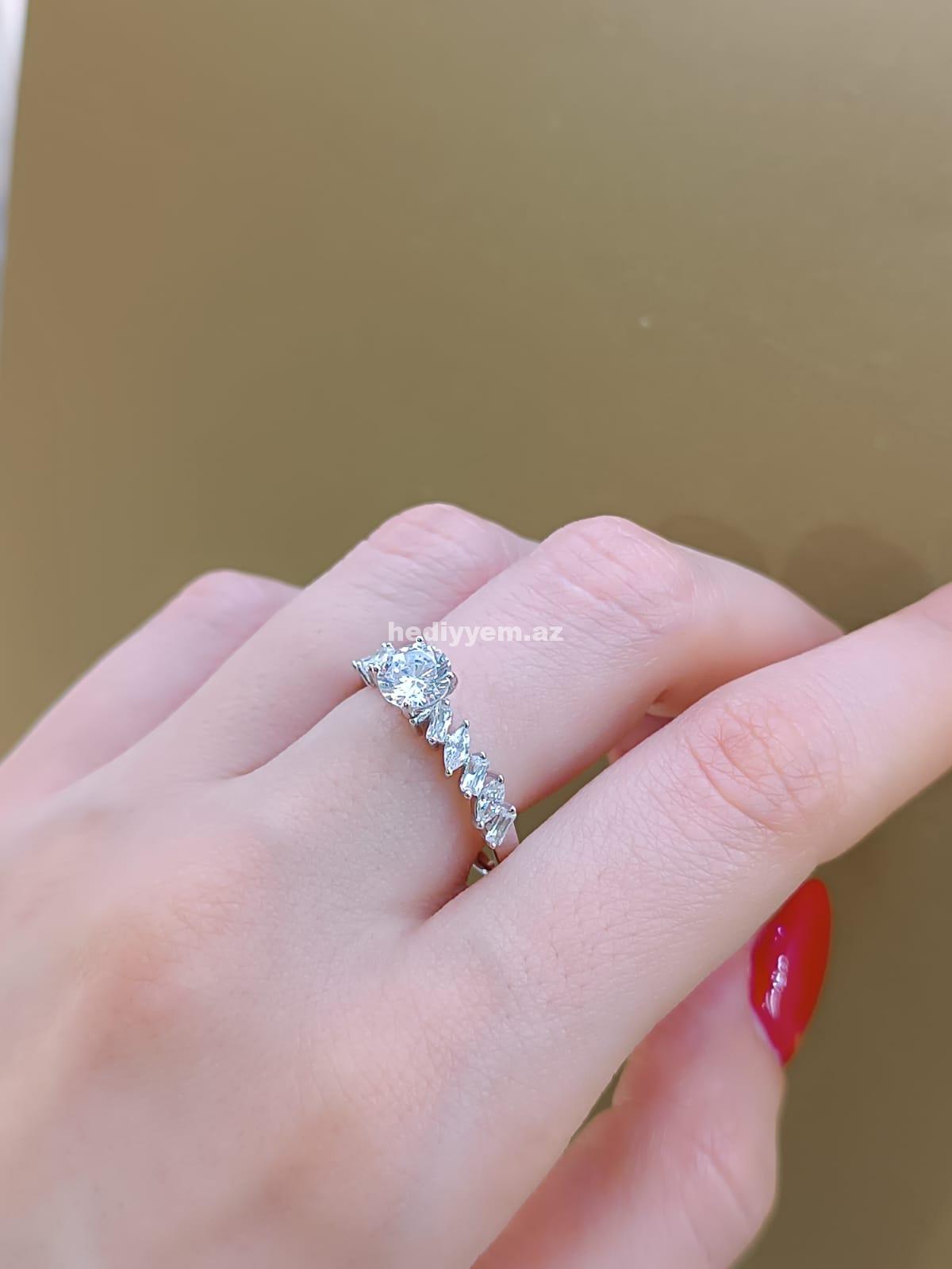 925 ayar Qadin Gümüş Uzuk – No.3493