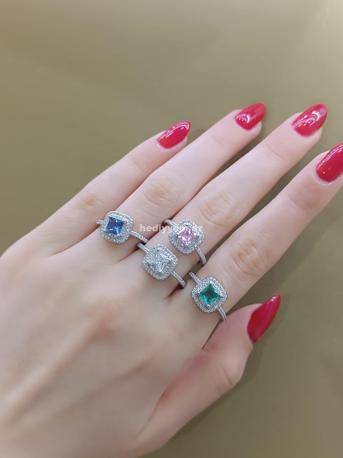 925 ayar Qadin Gümüş Uzuk – No.3494