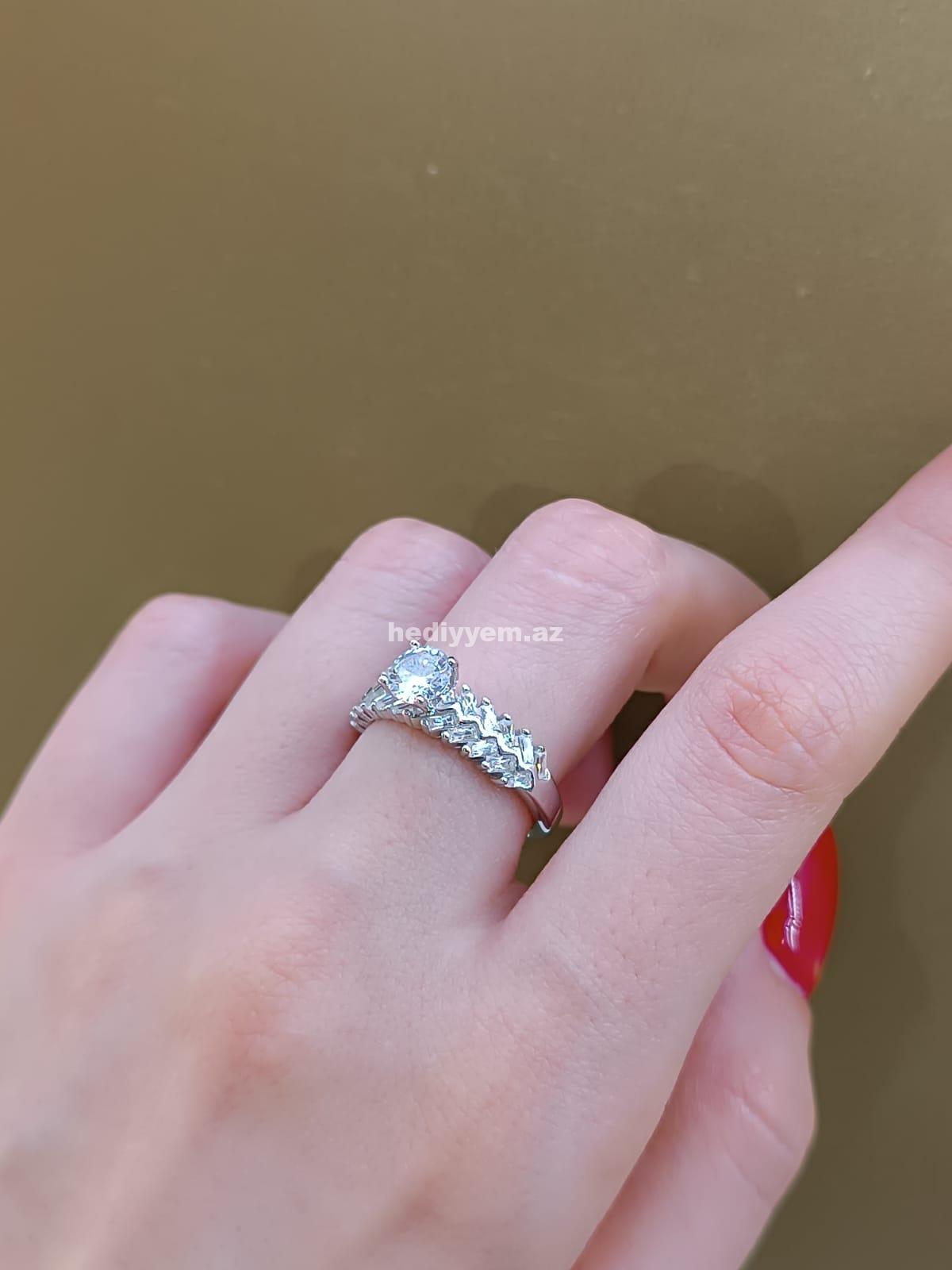 925 ayar Qadin Gümüş Uzuk – No.3493