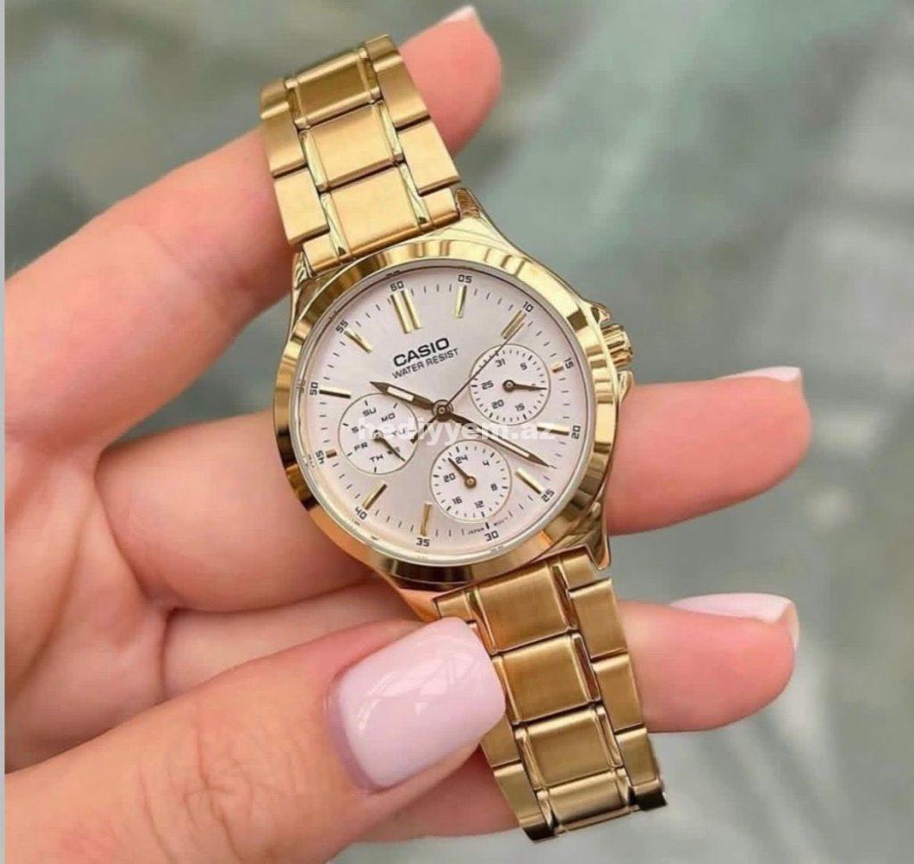 CASIO markası Qadin Saati (Orijinal) – No.3453