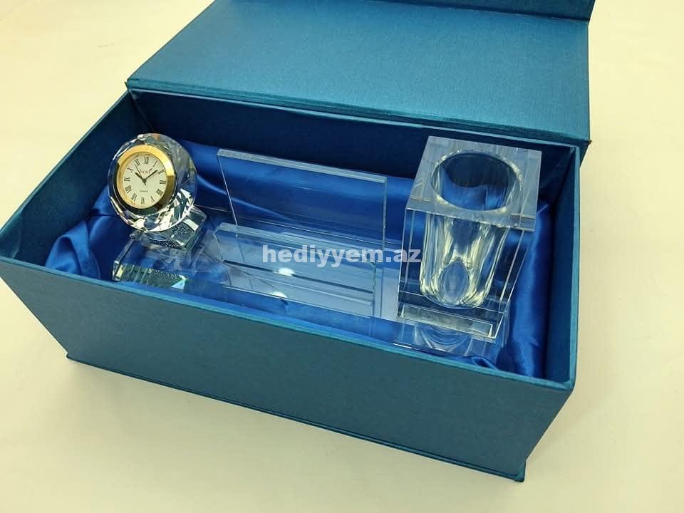 Kristal Stolüstü (Masaüstü) Ev/Ofis Bezek Organizer – No.39