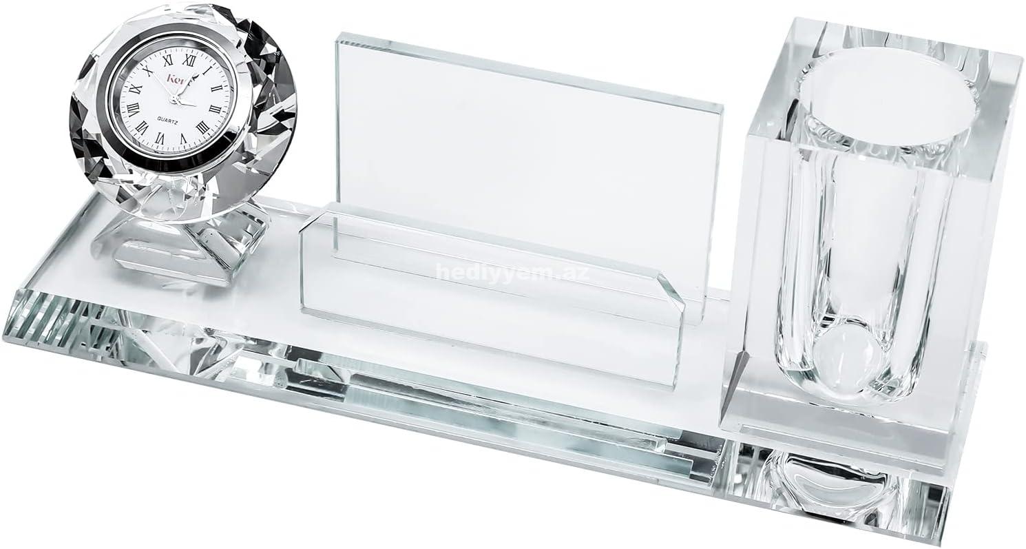 Kristal Stolüstü (Masaüstü) Ev/Ofis Bezek Organizer – No.37