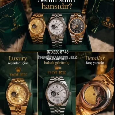 Rolex Kişi Qol Saati – No.03693