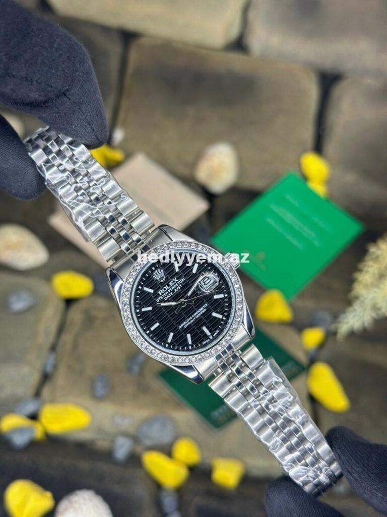 Rolex Mexanizm Hibrid ( kvars ) Qadin Qol Saati