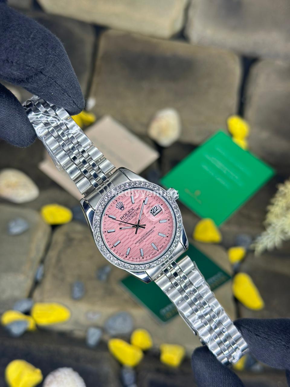 Rolex Mexanizm Hibrid ( kvars ) Qadin Qol Saati