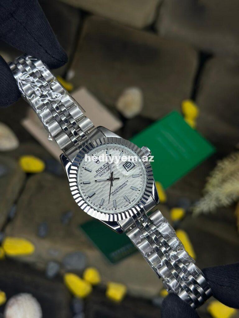 Rolex Mexanizm Hibrid ( kvars ) Qadin Qol Saati