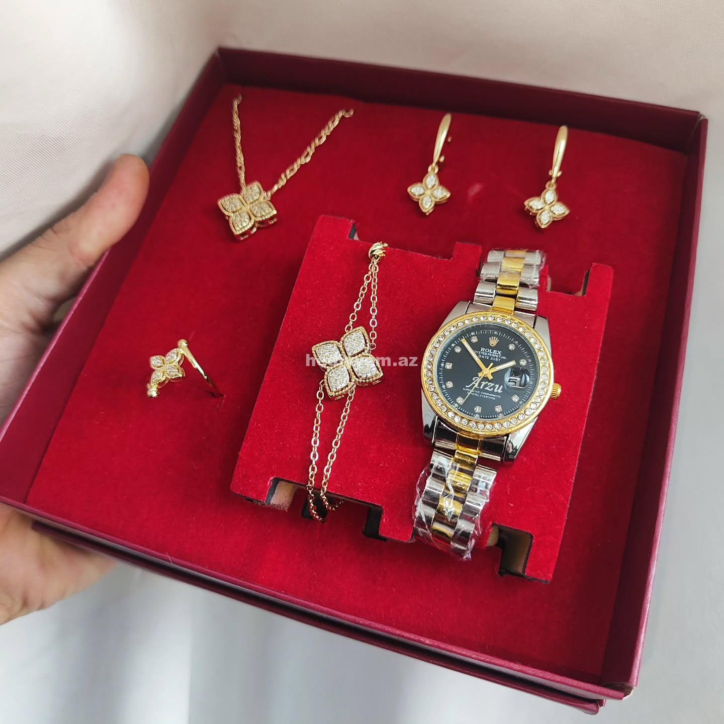 Qadin ücün Rolex aksesuar desti – No.03674