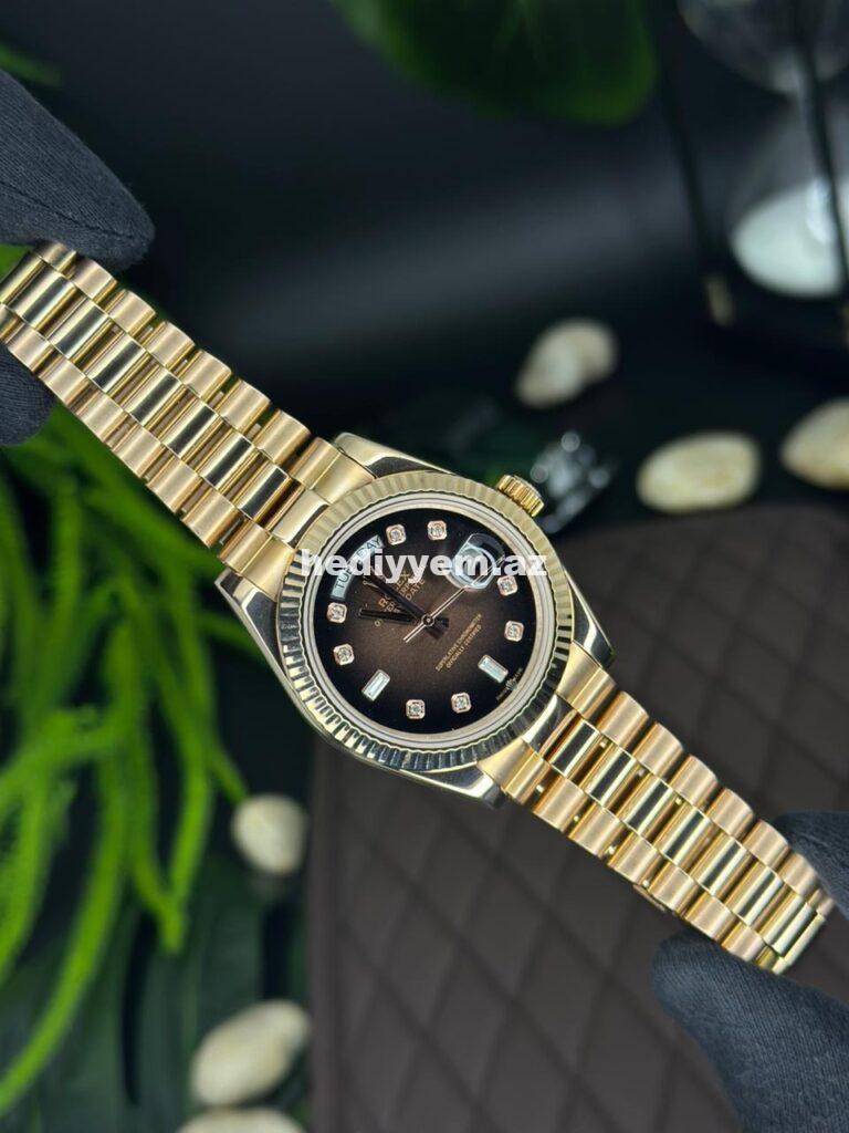Rolex Day-Date Kişi(oglan) Qol Saati – AAA klass