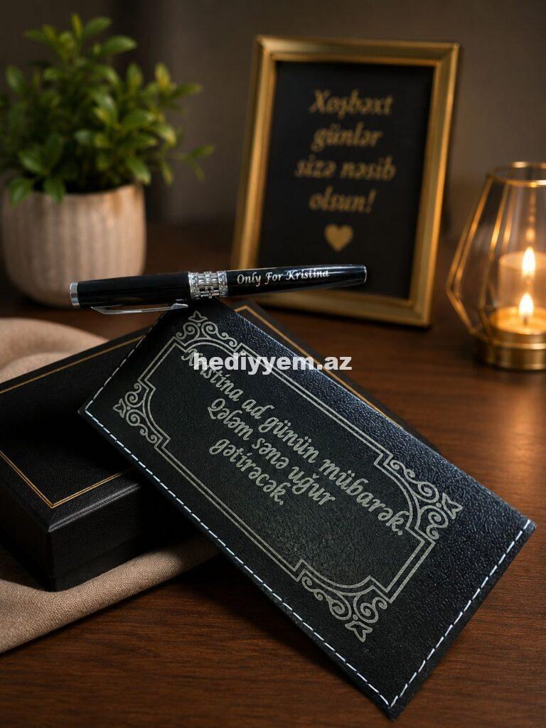 Qelem (lazer yazili hediyelik)   – No.35805