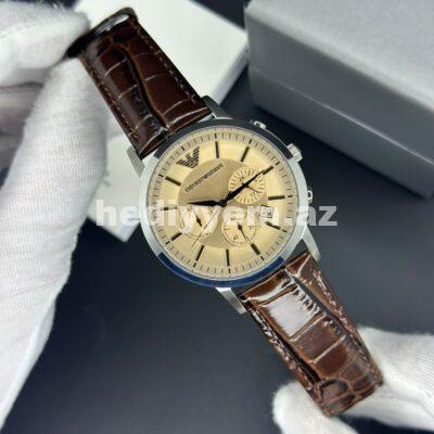 EMPORİO ARMANİ Saat AAA klass DERİ kemer