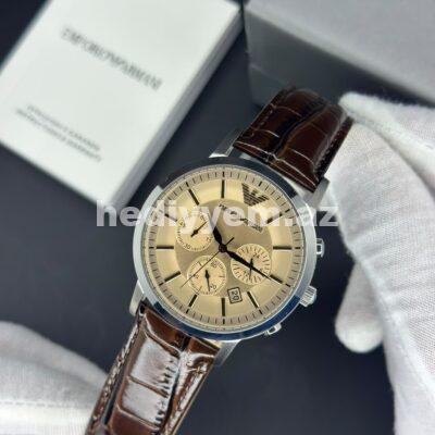 EMPORİO ARMANİ Saat AAA klass DERİ kemer